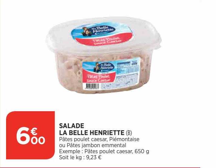salade la belle henriette