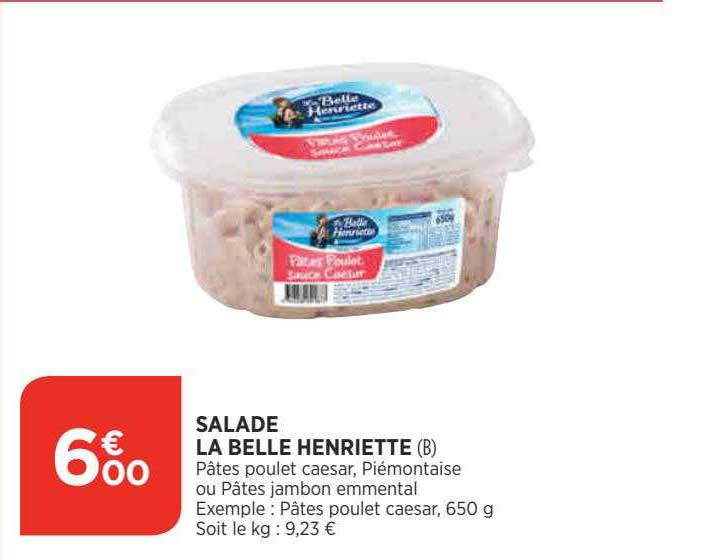 salade la belle henriette