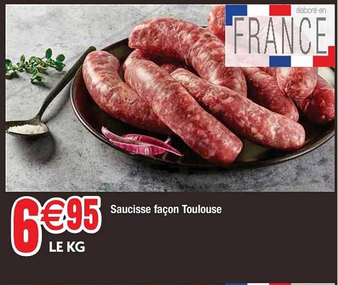 saucisse façon toulouse