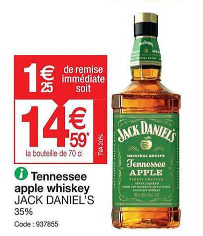 Tennessee Apple Whiskey Jack Daniel's