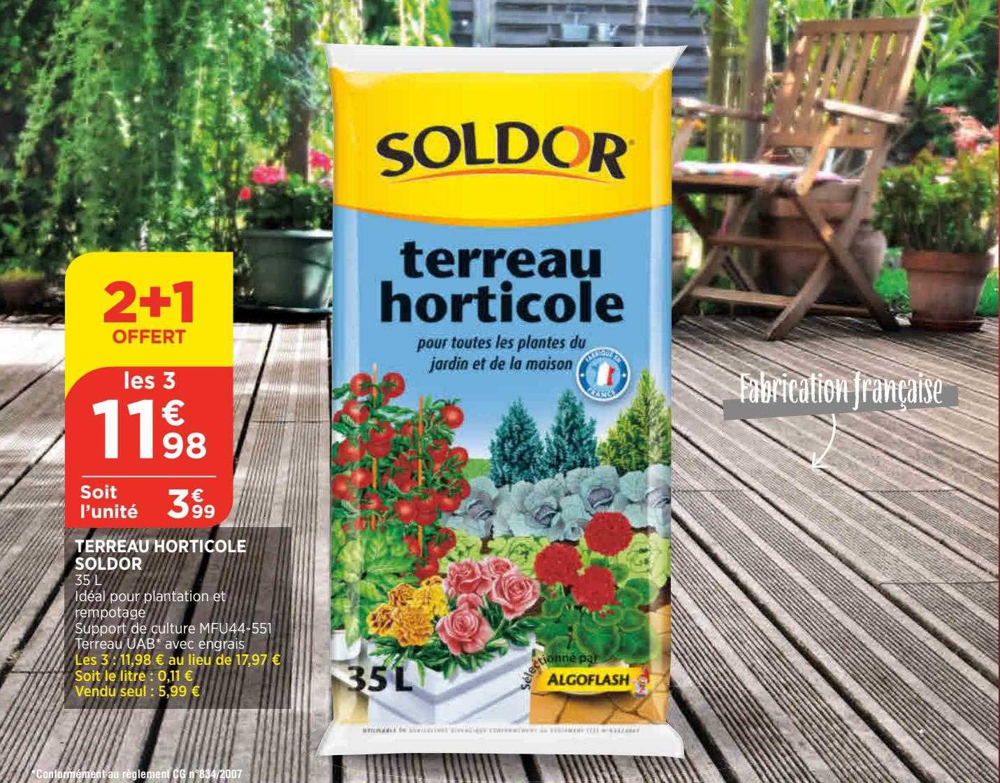 Terreau Horticole Soldor