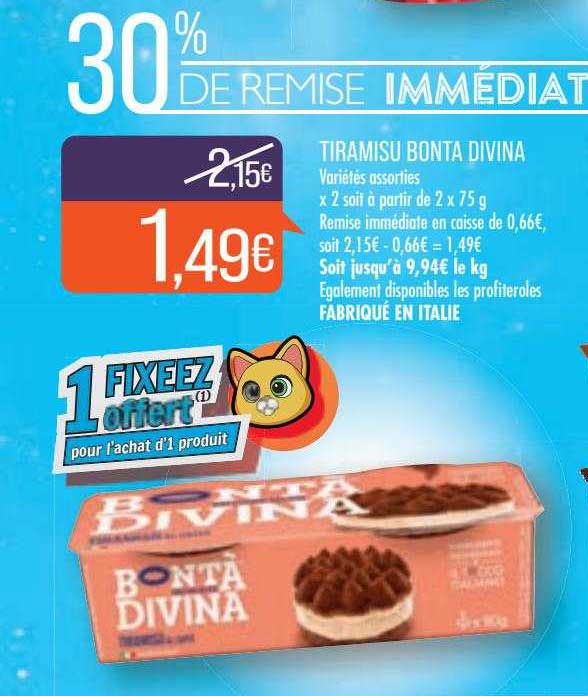 tiramisu bonta divina