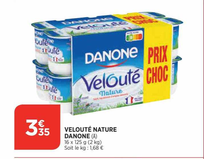 Velouté Nature Danone
