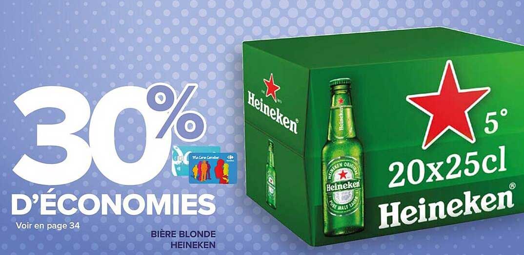 Bière Blonde Heineken