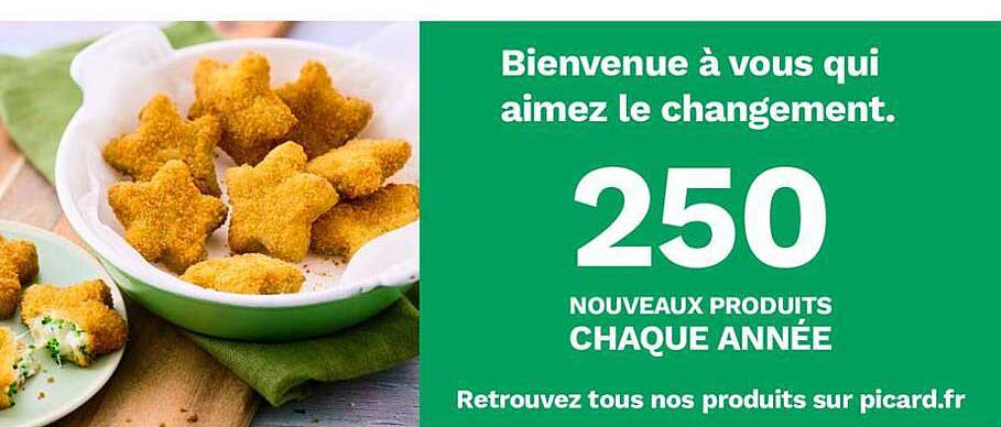 250 nouveaux produits chaque année