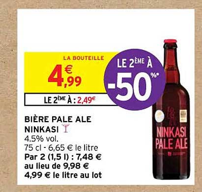 bière pale ale ninkasi