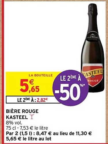 Bière Rouge Kasteel
