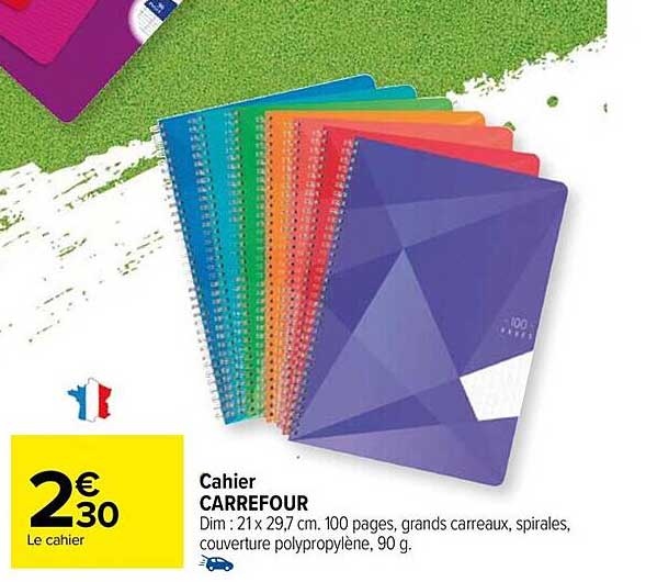 Cahier Carrefour