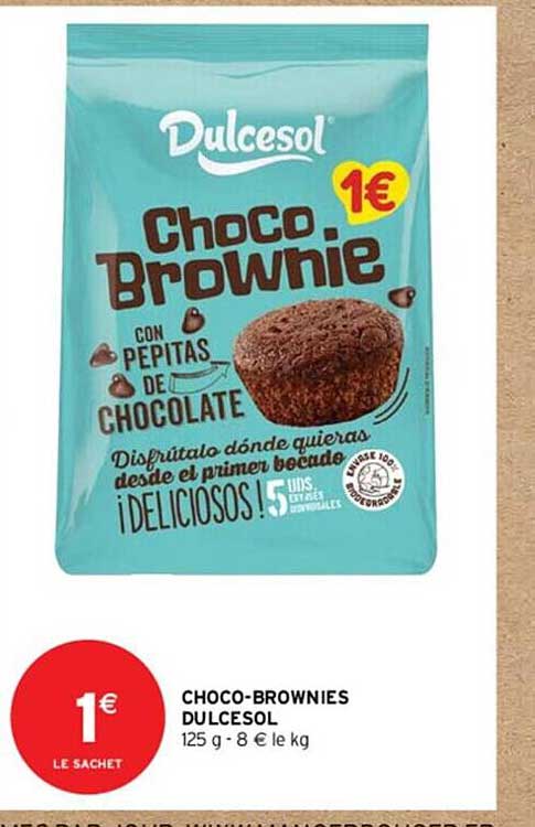 Choco-brownie Dulcesol