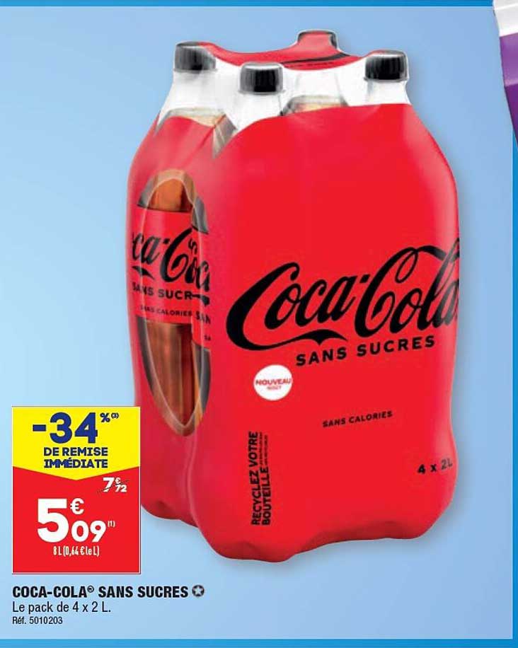 coca-cola sans sucres