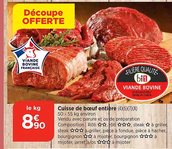 Cuisse De Bœuf Entière