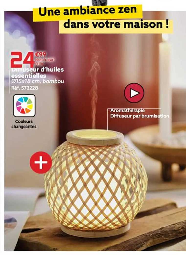 diffuseur d'huiles essentielles