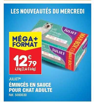 émincés En Sauce Pour Chat Adulte Juliet