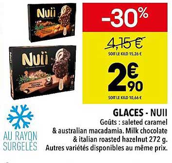 Glaces - Nuii