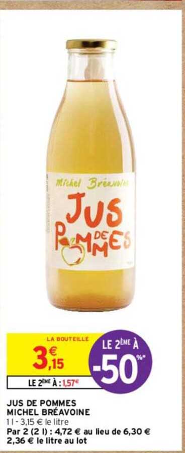 Jus De Pommes Michel Bréavoine
