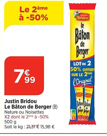 justin bridou le bâton de berger