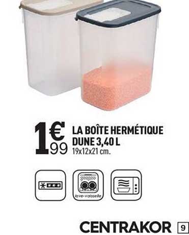 La Boîte Hermétique Dune 3,40 L