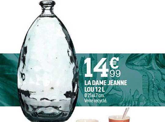 La Dame Jeanne Lou 12 L