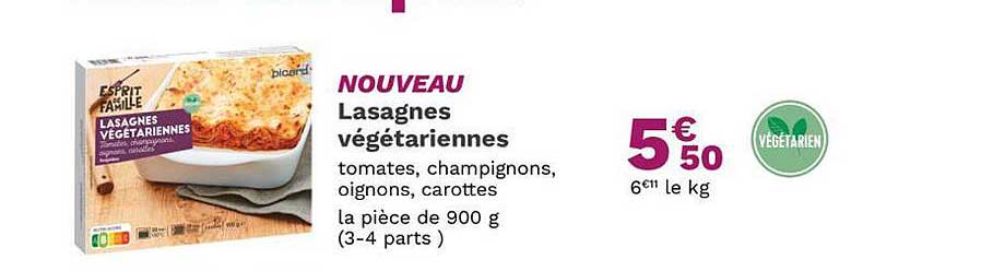 Lasagnes Végétariennes