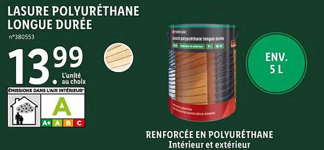 lasure polyuréthane longue durée