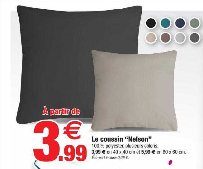 le coussin "nelson"