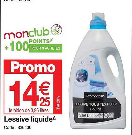 Lessive Liquide Promocash