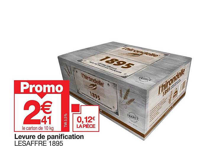 levure de panification lesaffre 1895
