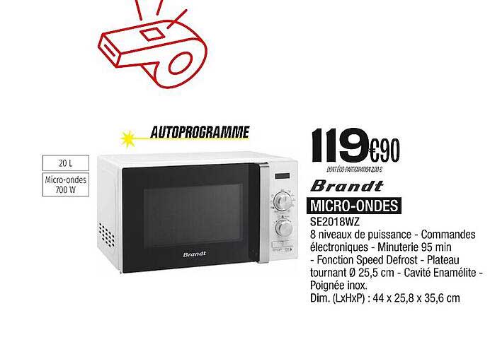 micro-ondes brandt