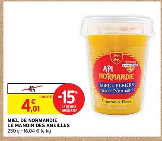 miel de normandie le manoir des abeilles