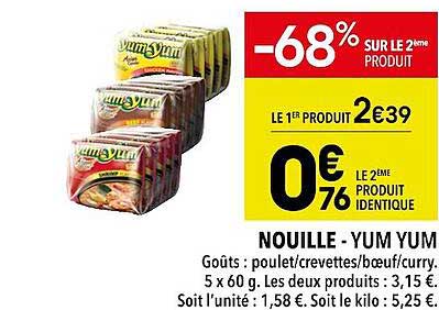 nouille - yum yum