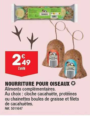 nourriture pour oiseaux