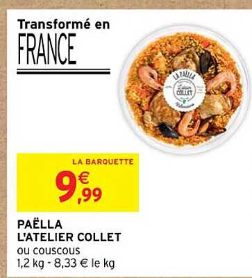 paëlla l'atelier collet
