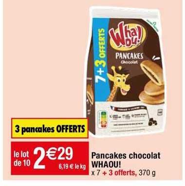 Pancakes Chocolat Whaou!