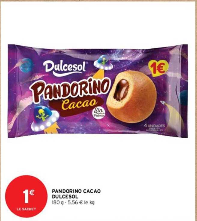 pandorino cacao dulcesol