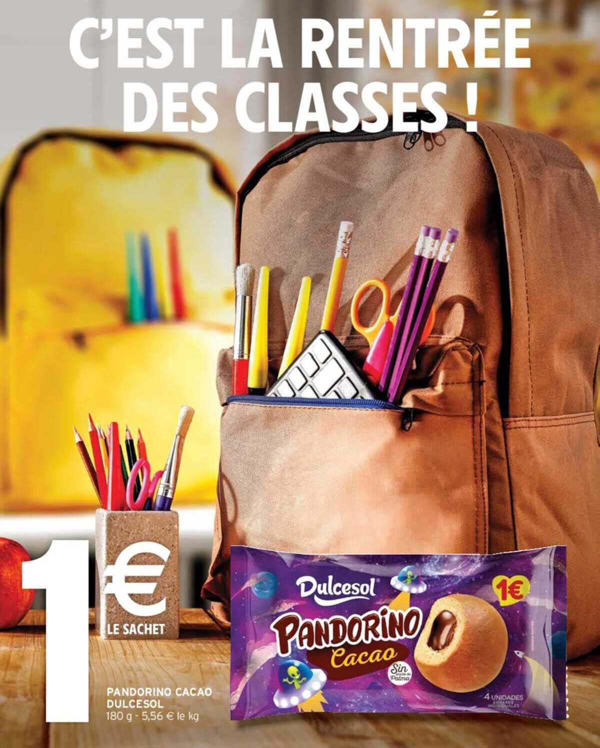 pandorino cacao dulcesol