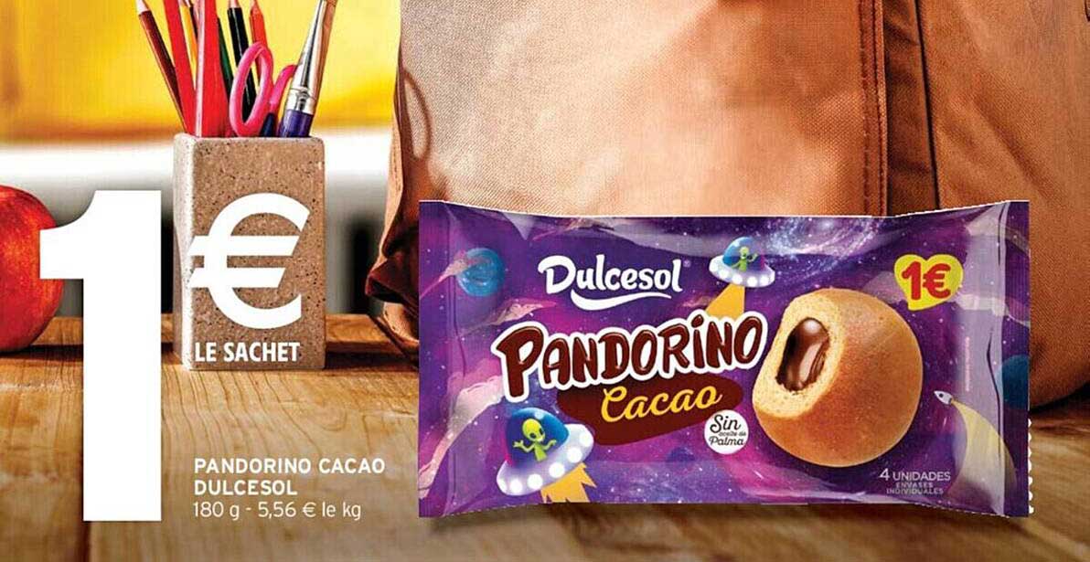 pandorino cacao dulcesol