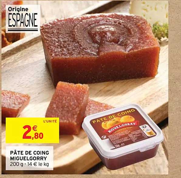pâte de coing miguelgorry