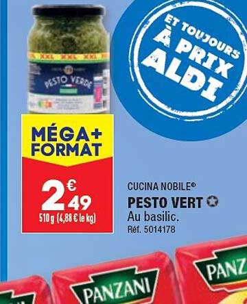 pesto vert cucina nobile