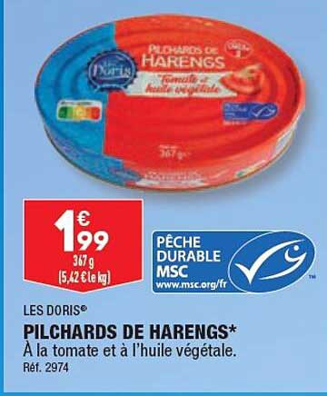 Pilchards De Harengs Les Doris