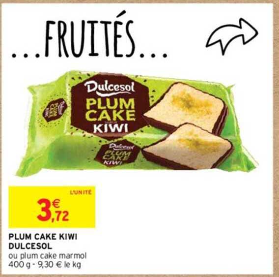 plum cake kiwi dulcesol
