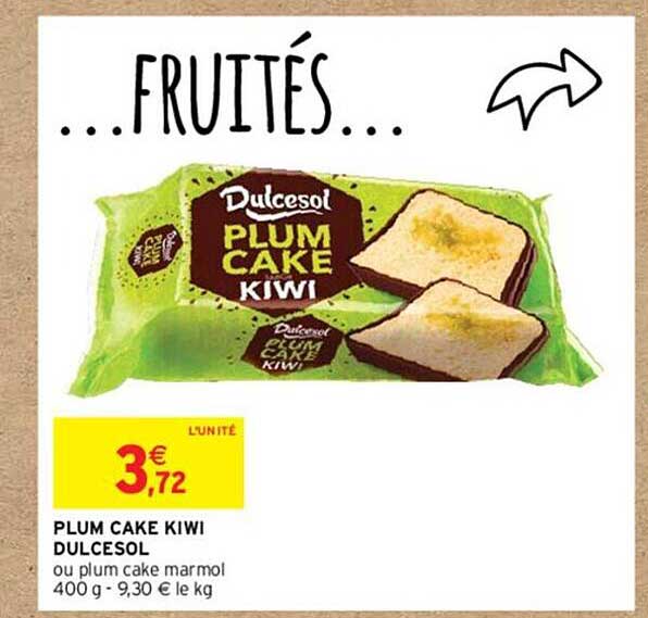 plum cake kiwi dulcesol