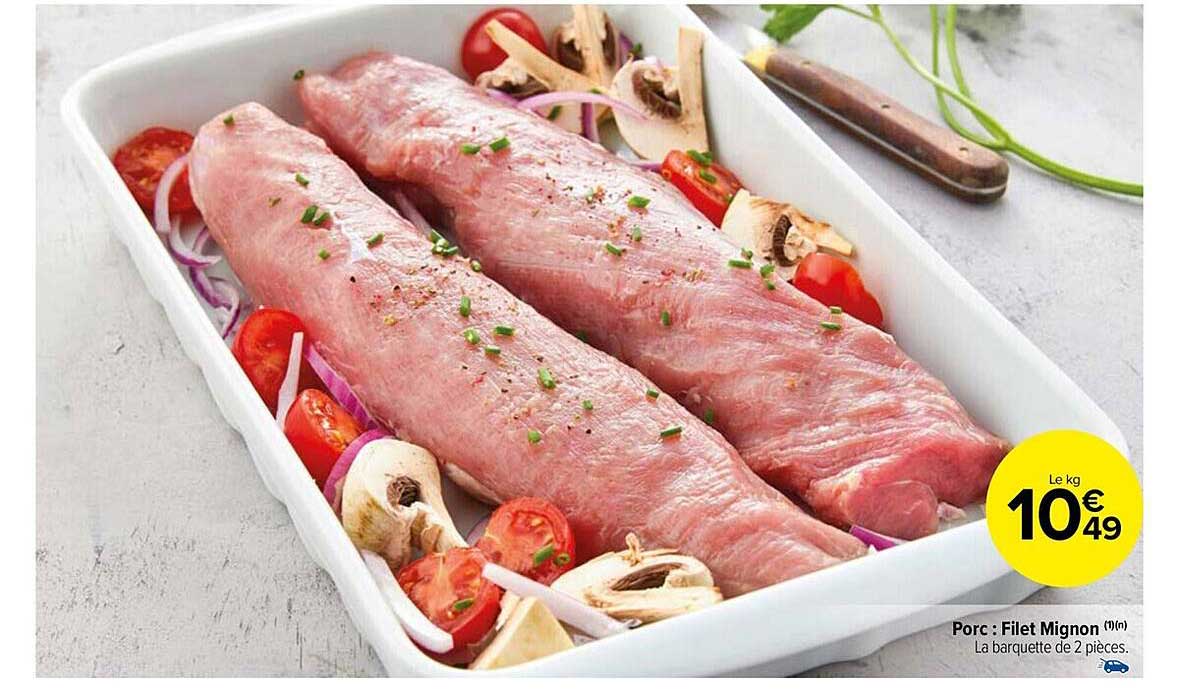 Porc : Filet Mignon