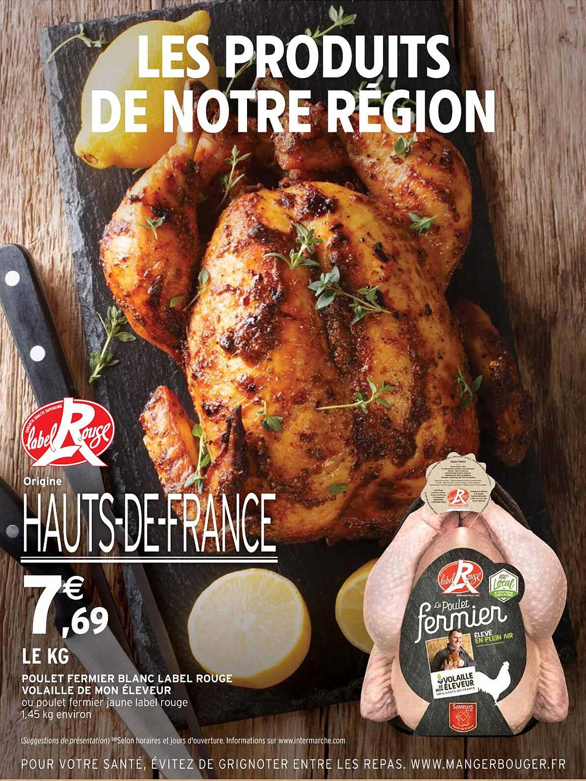 Poulet Fermier Blanc Label Rouge Volaille De Mon éleveur