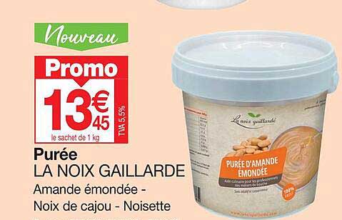 purée la noix gaillarde