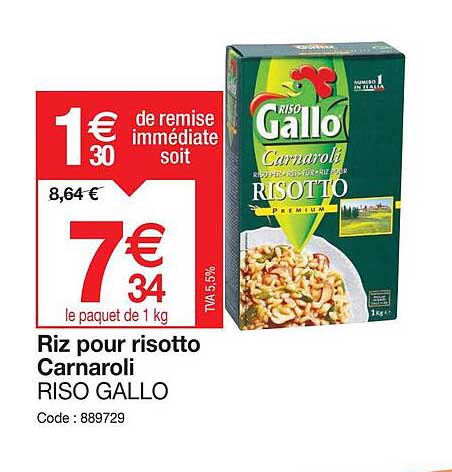 riz pour risotto carnaroli riso gallo