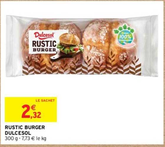 rustic burger dulcesol