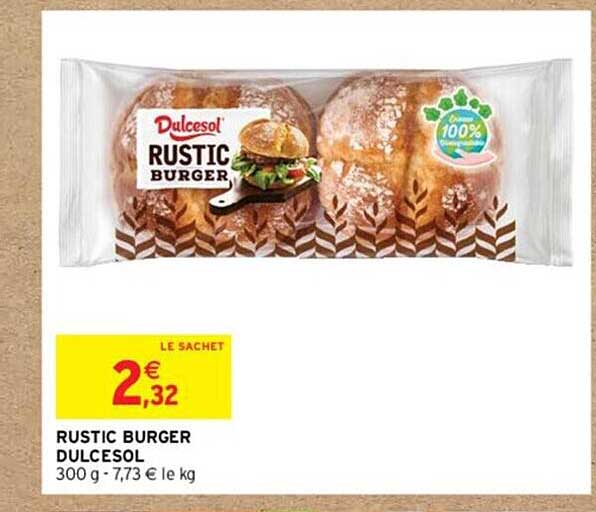 rustic burger dulcesol