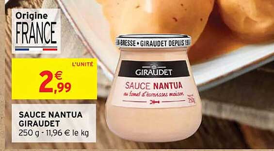 sauce nantua giraudet