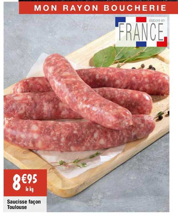 saucisse façon toulouse