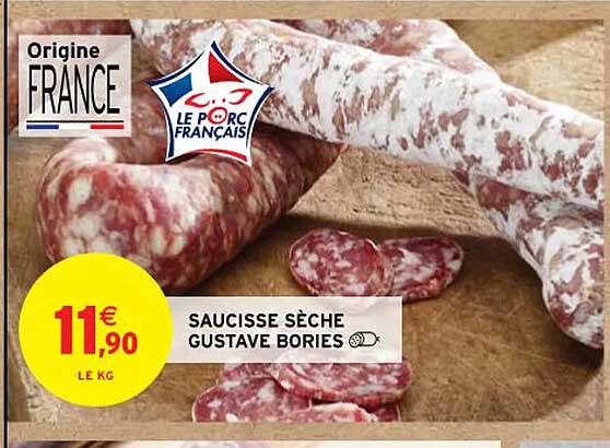 saucisse sèche gustave bories